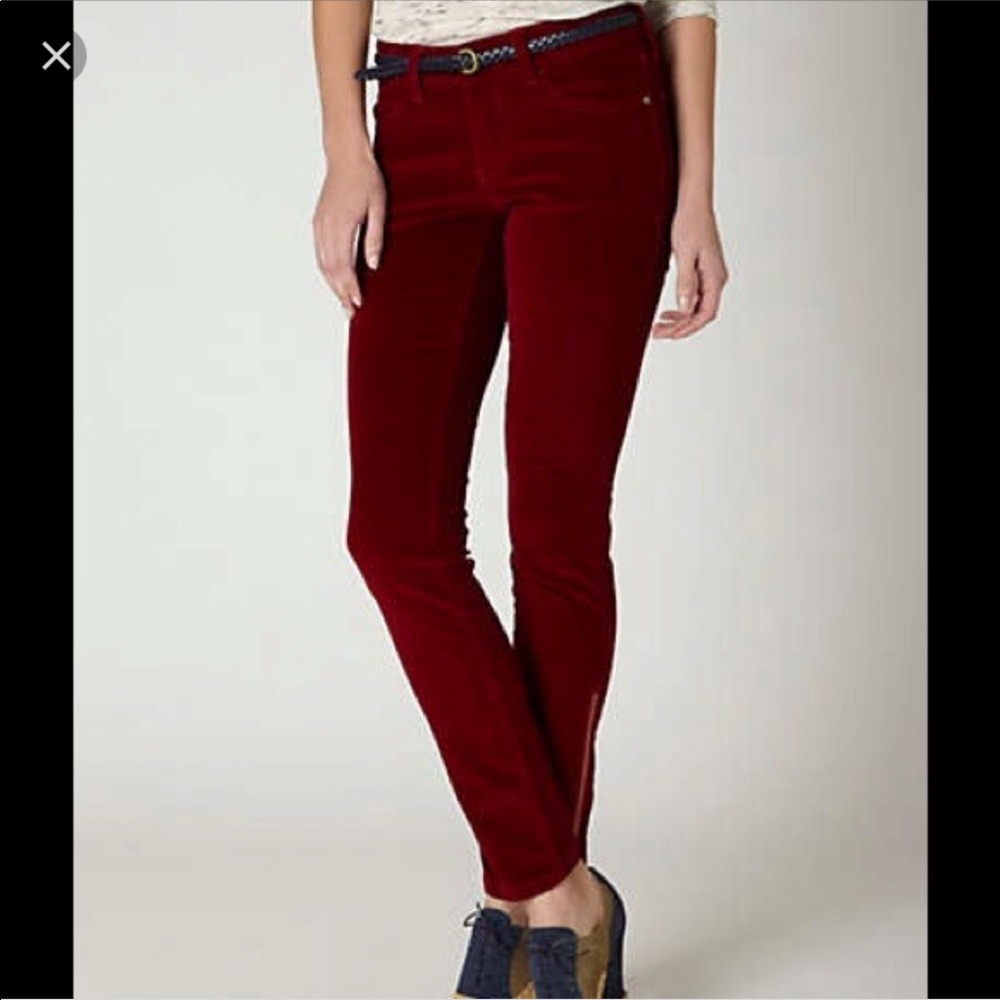 Pilcro stet cords red